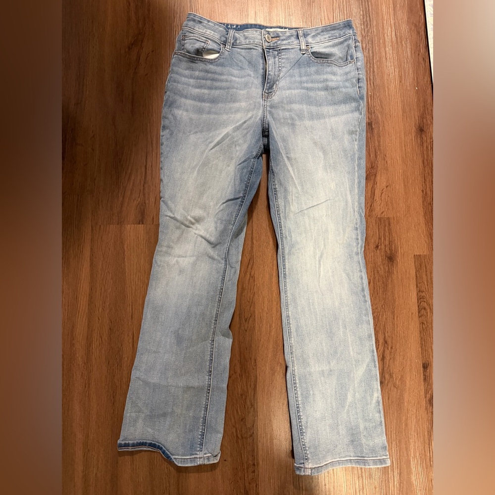Maurices Light Blue Boot Cut Jeans